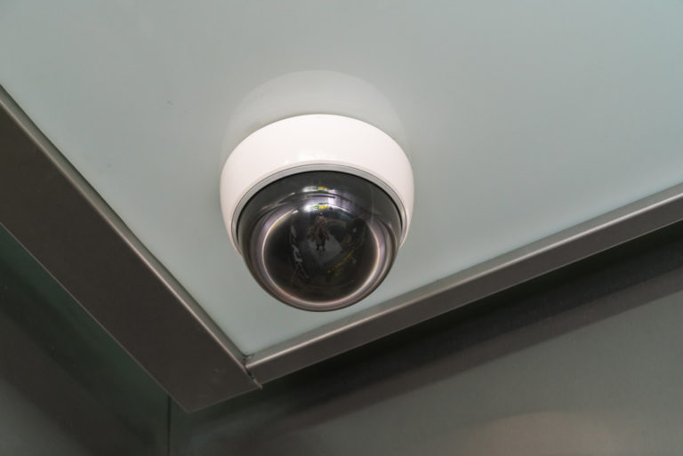 a CCTV camera